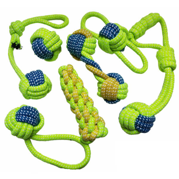 Daro Rope Puppy Toys | Assorted Colors | Dental & Chew