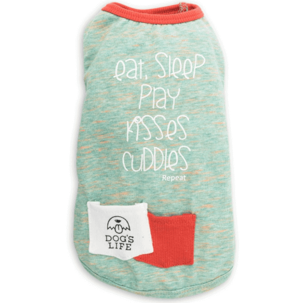 Dog's Life Eat Sleep Repeat Tee