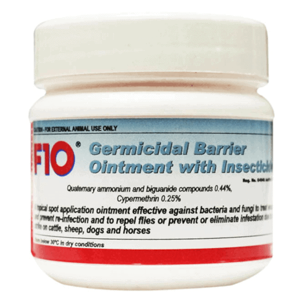 F10 Germicidal Barrier Ointment with Insecticide 100g