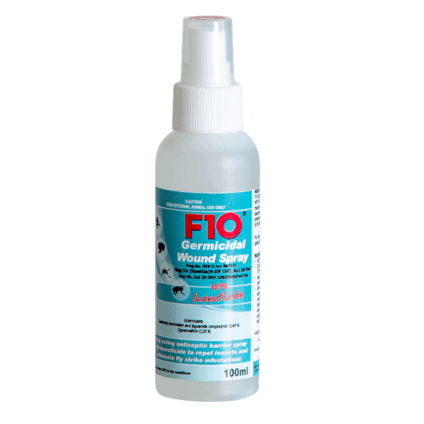F10 Wound Spray with Insecticide 100ml – Petstore@labrie