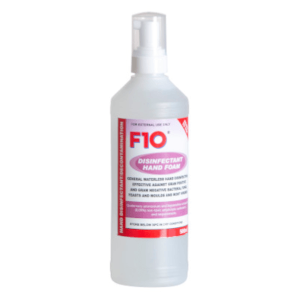 F10 Disinfectant Hand Foam