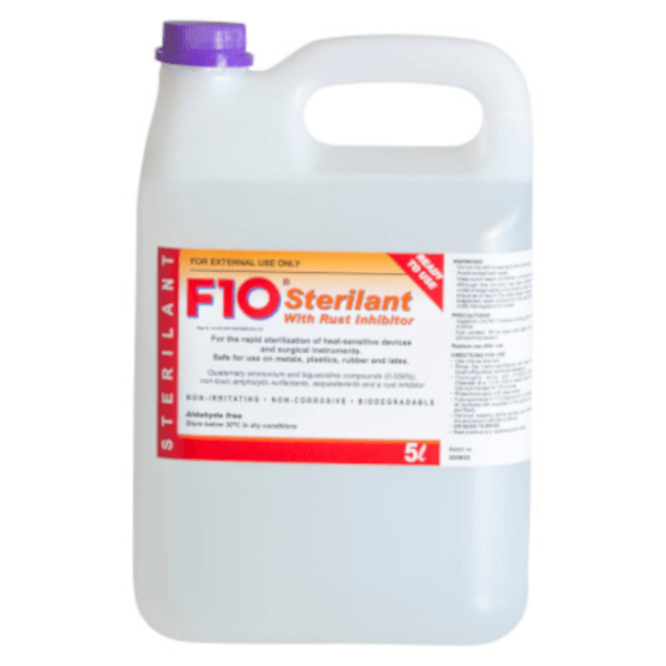 F10 Sterilant with Rust Inhibitor Ready To Use 5L