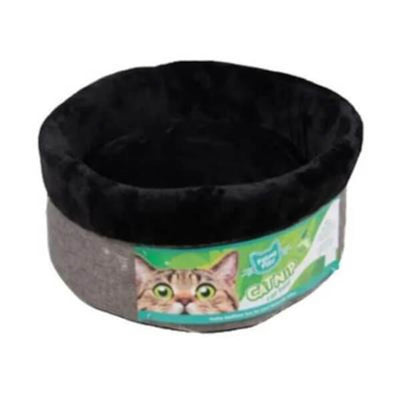 Feline Flair Interactive Catnip Round Bed