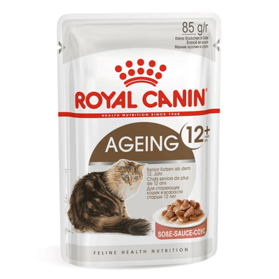 Royal Canin Feline Ageing 12+ in Gravy Pouch 12 x 85g