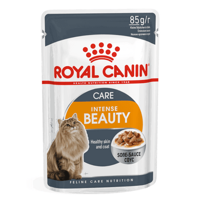 Royal Canin Intense Beauty Chunks in Gravy 12 x 85g