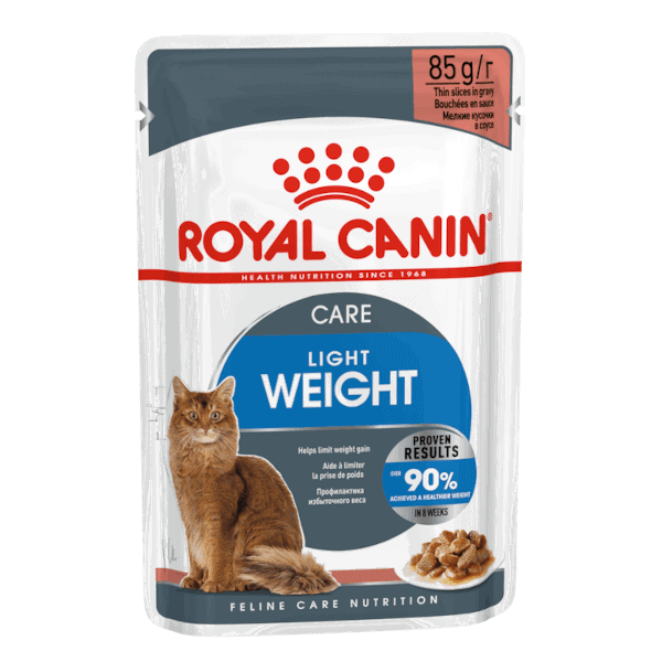 Royal Canin Feline Light Weight Care Chunks in Gravy 12 x 85g