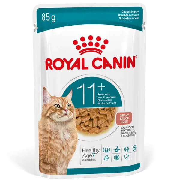 Royal Canin Feline Ageing 11+ in Gravy Pouch 12 x 85g
