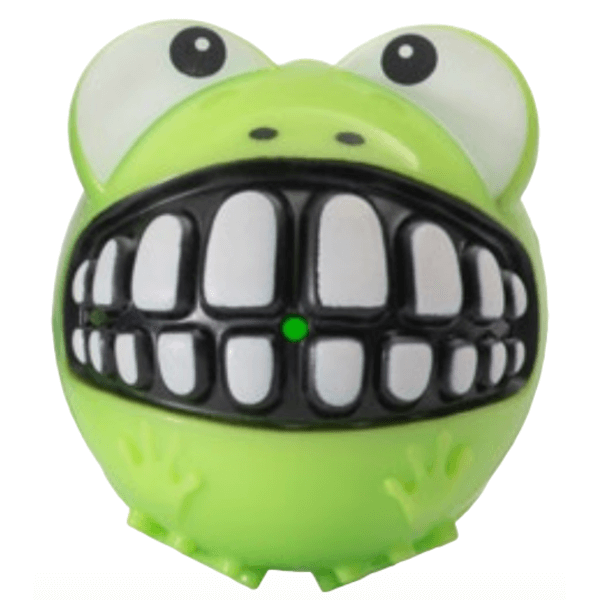 Rogz Grinz Fetch Frog Toy