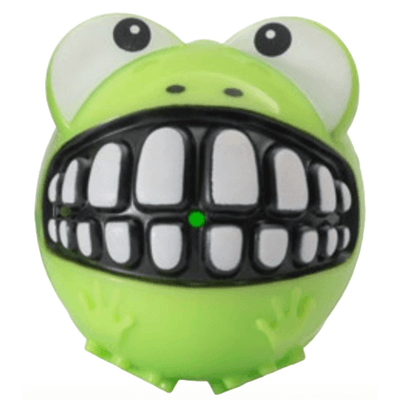 Rogz Grinz Fetch Frog Toy