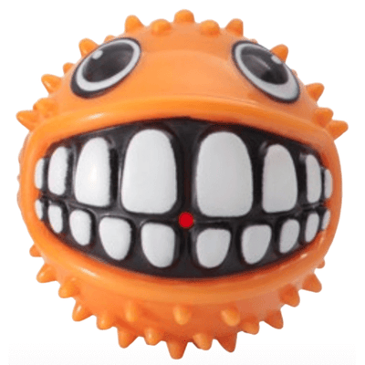 Rogz Grinz Fetch Puffer Fish Toy