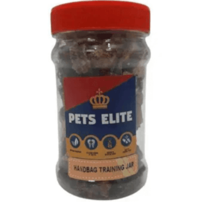 Pets Elite Handbag Training Jar Treats