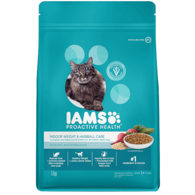 Iams Proactive Health Indoor Weight & Hairball Control Adult Dry Food
