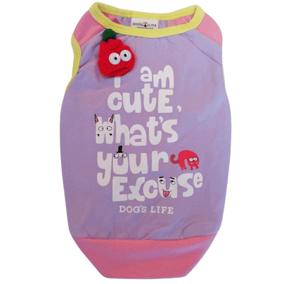Dog's Life I Am Cute Doggy Tee