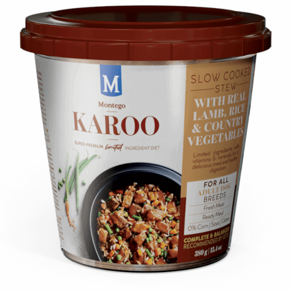 Montego Karoo All Breed Adult Wet Food Tub 380g