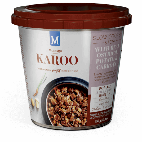 Montego Karoo All Breed Adult Wet Food Tub 380g