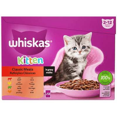 Whiskas Kitten Wet Food 12 x 85g