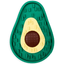 Dog's Life Lickalot Avocado Enrichment Mat