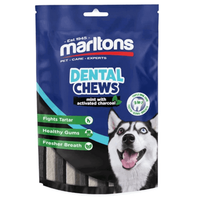 Marltons Dental Chews Mint & Charcoal 100g