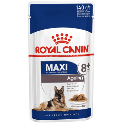 Royal Canin Maxi Ageing Wet Food Sachet 10 x 140g