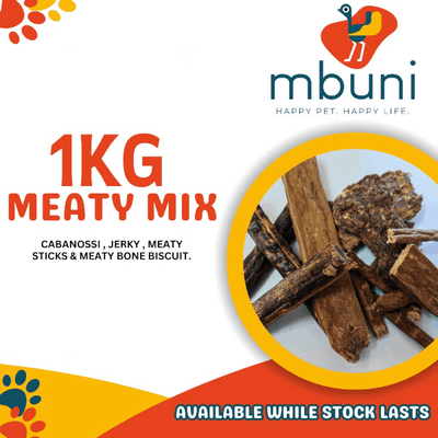 Mbuni Ostrich Meaty Mix 1kg