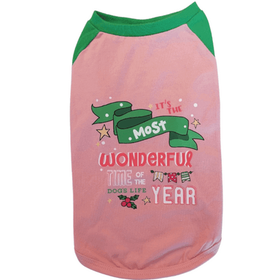 Dog's Life The Most Wonderful Time Xmas Tee
