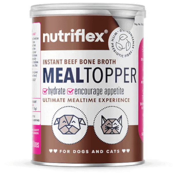 Nutriflex Beef Bone Broth Meal Topper for Dogs