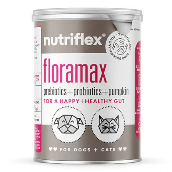 Nutriflex Floramax Prebiotics & Probiotics for Dogs & Cats