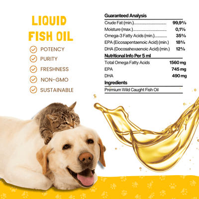 Vets2Pets Premium Omega-3 Fish Oil