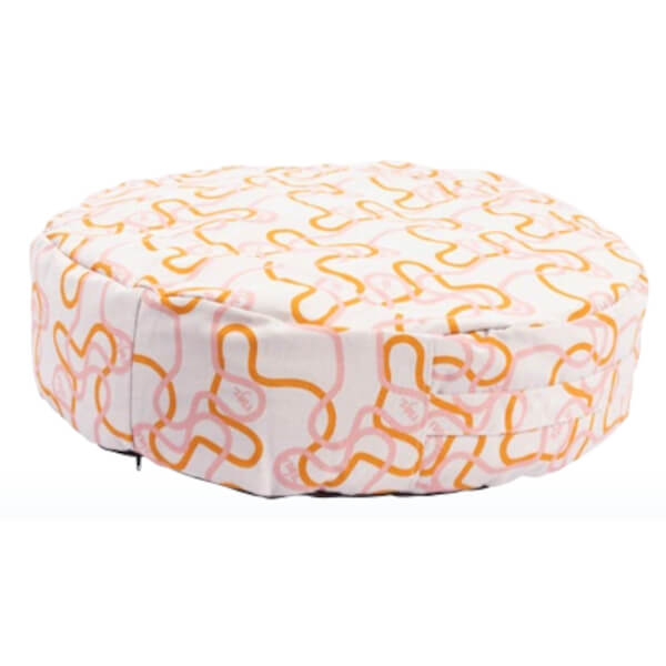 Rogz Retro Flat Round Bed
