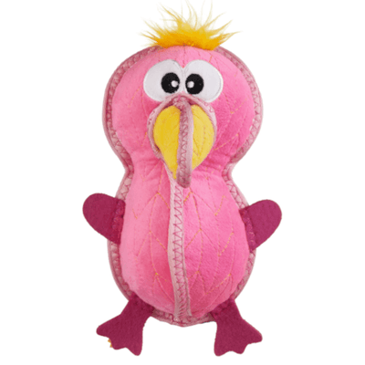 Outward Hound Xtreme Seamz Flamingo Dog Toy