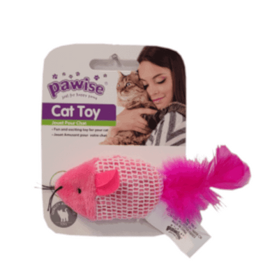 Pawise Catnip Mouse Cat Toy