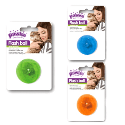 Pawise Flash Ball Cat Toy