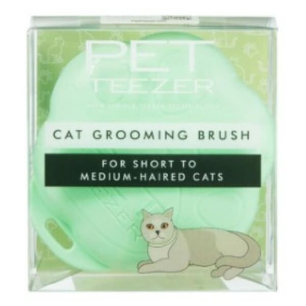 Pet Teezer Cat Brush Green