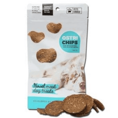 Pets Choice Ostri Chips 70g