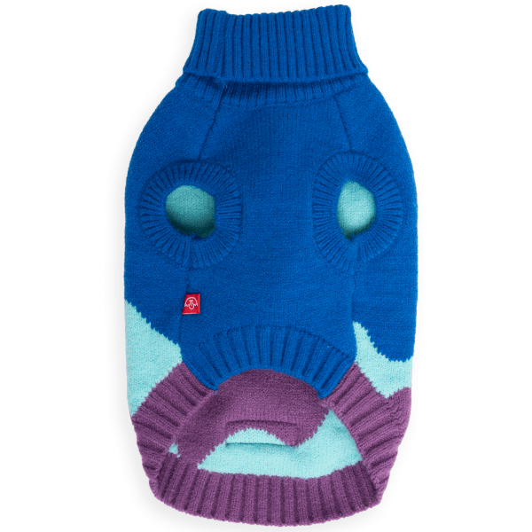 Dog's Life Polo Neck Wave Pullover