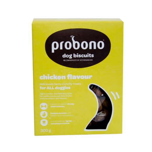 Probono Dog Biscuits Chicken 300g