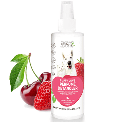 Pannatural Pets Puppy Love Detangler Perfume Spray Strawberry 250ml