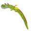 Q Monsters Crinkle Dragon Dog Toy