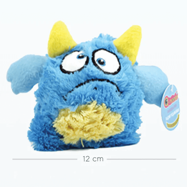 Q Monster Squeak Ball Dog Toy