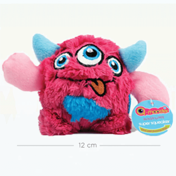 Q Monster Squeak Ball Dog Toy