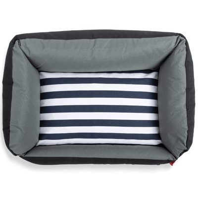 Dog's Life Retro Lounger Waterproof Summer Bed Black