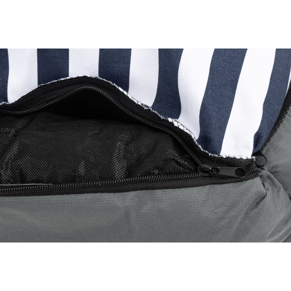 Dog's Life Retro Lounger Waterproof Summer Bed Black
