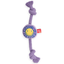 TKM Rope Toy with Plush and Squeaker