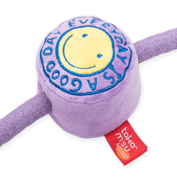 TKM Rope Toy with Plush and Squeaker