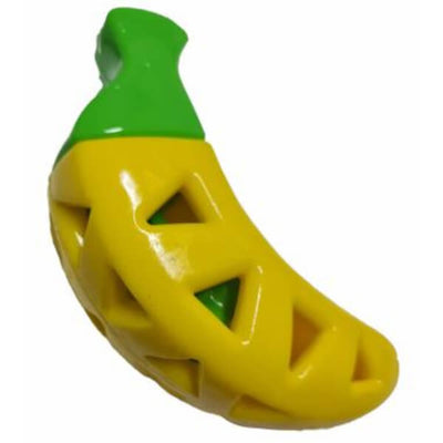 Daro Rubber Banana Treat Dog Toy