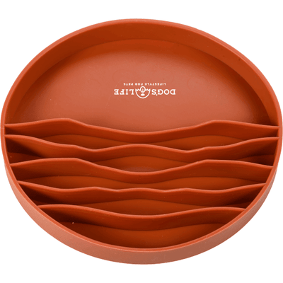 Dog's Life Lickalot Ruffles Enrichment Bowl