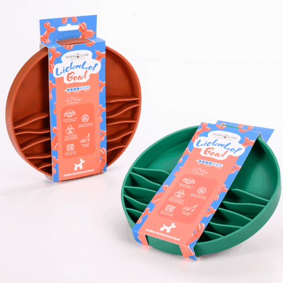 Dog's Life Lickalot Ruffles Enrichment Bowl