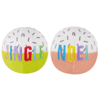 Rosewood Festive Plush Ball Duo Toy