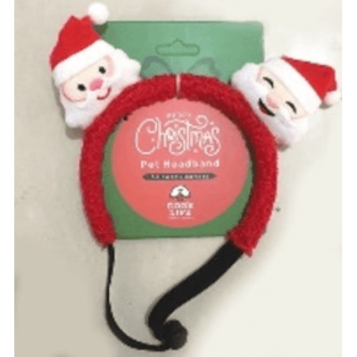 Dog's Life Soft Santa Headband
