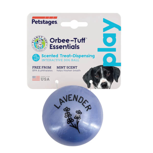 Petstages Planet Dog Ball Orbee-Tuff Essential Scents